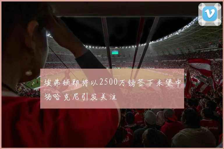 埃弗顿即将以2500万镑签下米堡中场哈克尼引发关注
